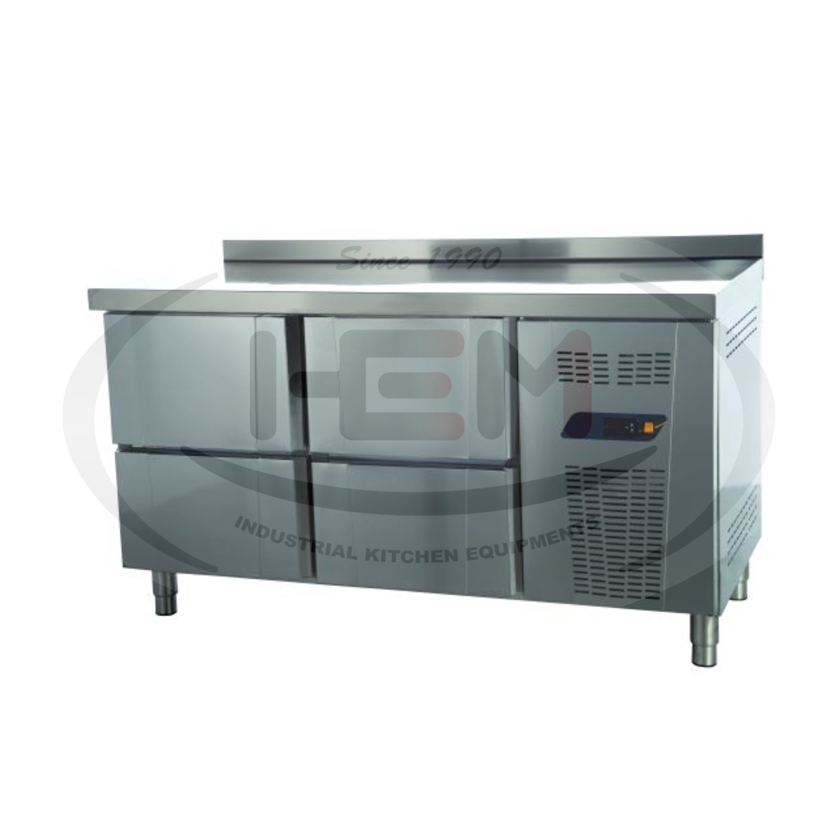 Tezgah Tip 2 Kapılı 4 Çekmeceli Buzdolabı