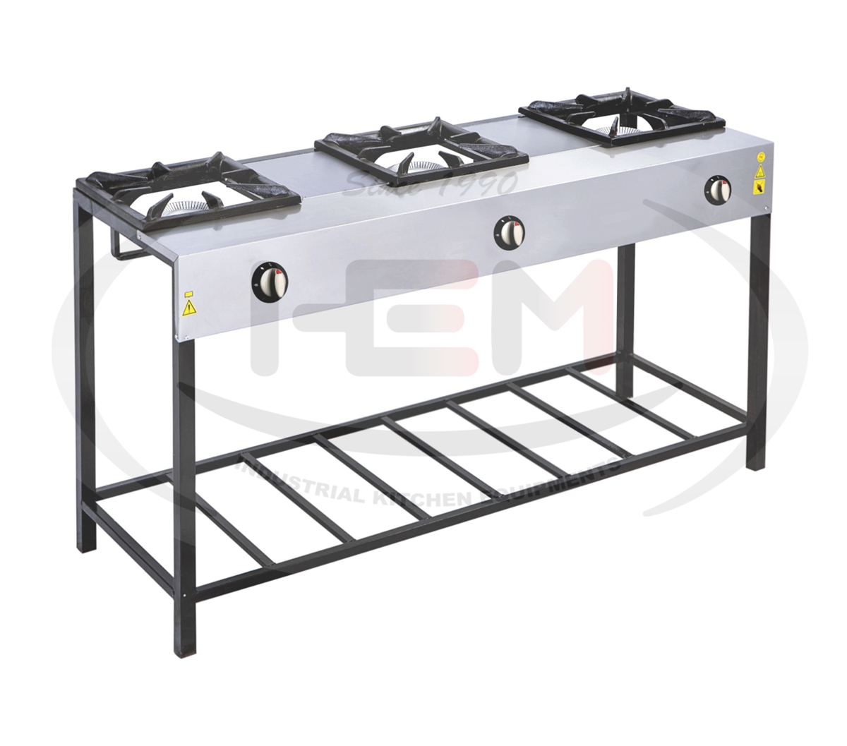 Aragaz Economic Cu 3 Arzatoare Si Polita Inferioara