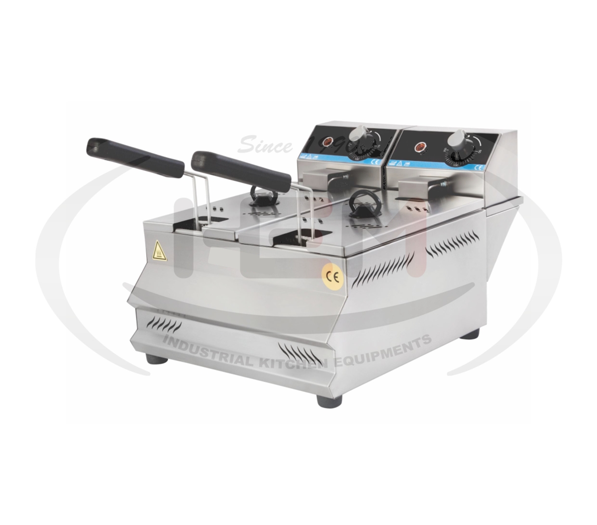 3+3 L Elektrikli Fritöz 