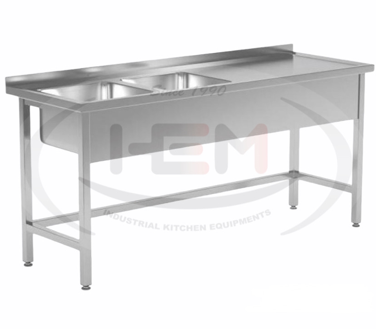 Çift Eviyeli Çalışma Tezgahı 190X60X85