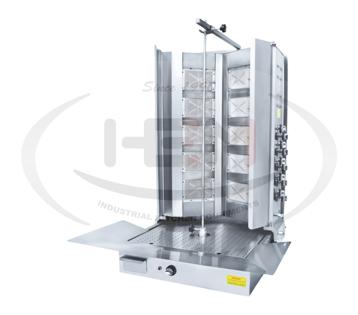 Alttan Motorlu Gazlı 10 Lu Döner Ocağı