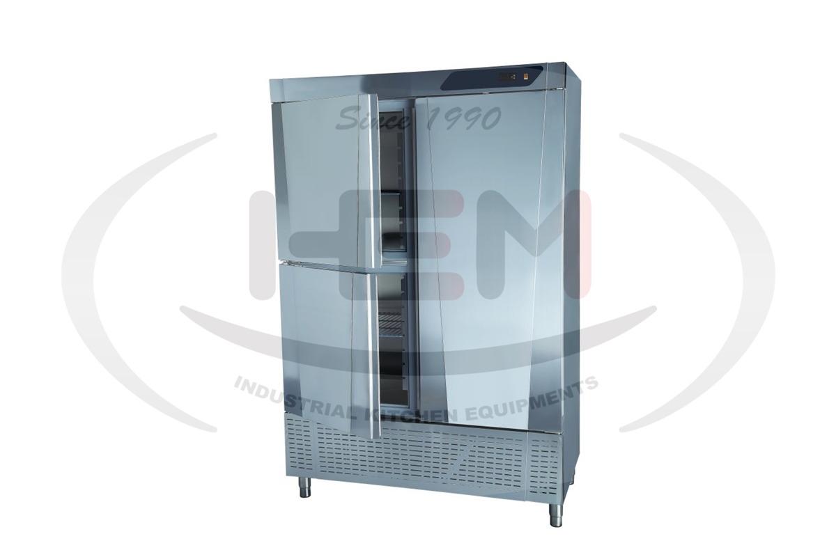 Dik Tip 1 Tam 2 Yarım Kapılı Buzdolabı