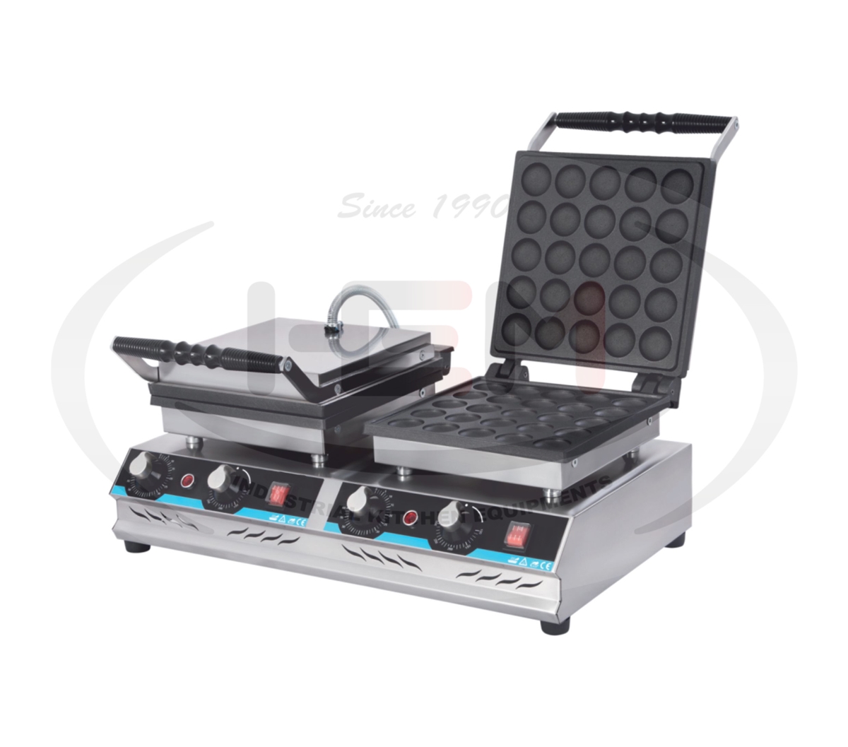 2 Li Elektrikli Bubble Waffle Makinesi