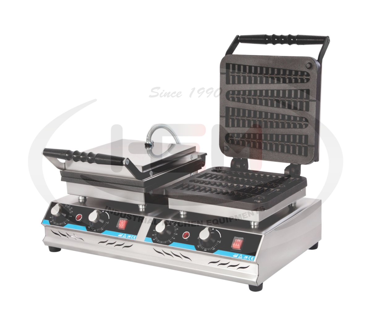 2 Li Elektrikli Çubuk Waffle Makinesi