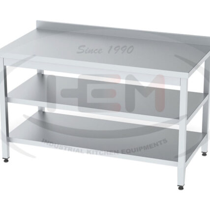 Ara Raflı Çalışma Tezgahı 100X60X85