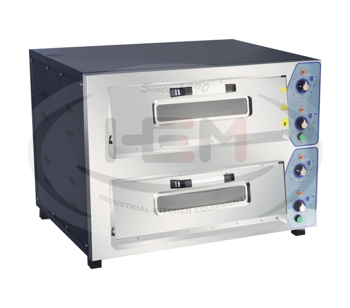 2 Katlı 8*25 Cm Pizza Fırını