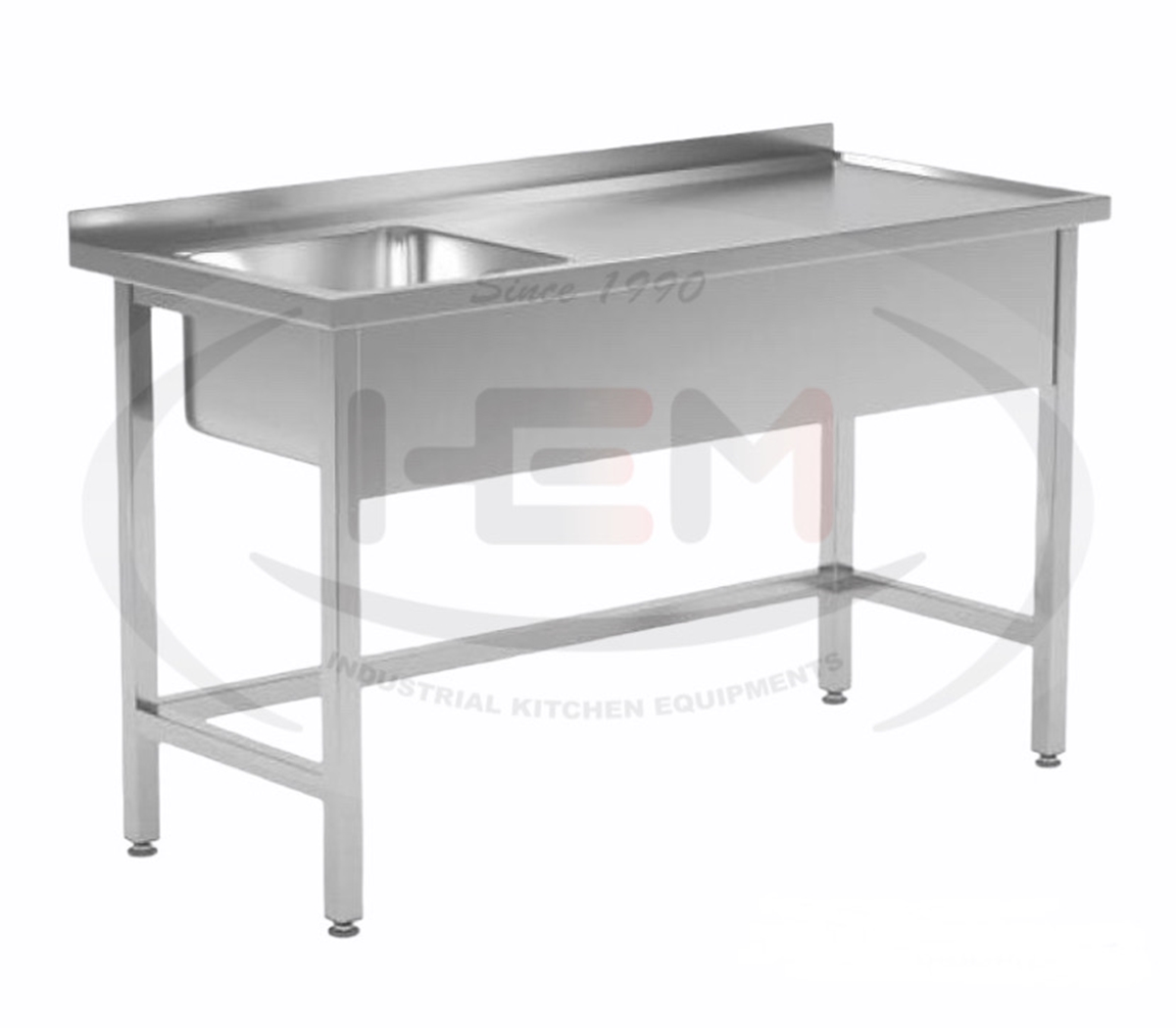 Tek Eviyeli Çalışma Tezgahı 140X60X85